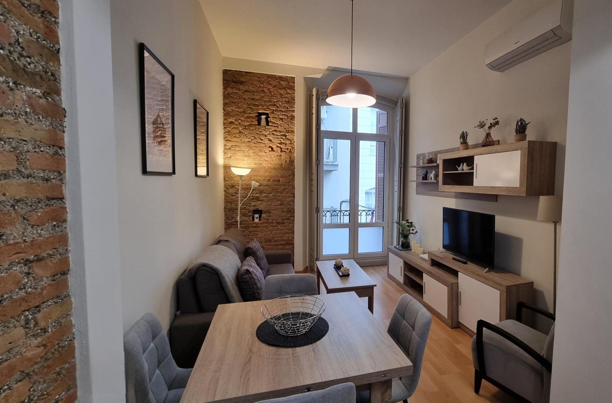 Rosa 2 Bedrooms In City Center Málaga Eksteriør billede